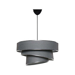 Hanah Home Suspension en métal et coton Couper anthracite, argent.