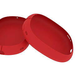 Avis Étui De Protection En Silicone Pour Oreillettes Antichoc Pour écouteurs Airpods Max Rouge