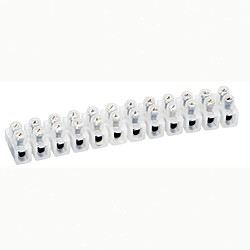 barrette de connexion - 2.5 mm2 - legrand nylbloc - blanc