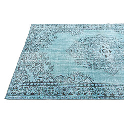 Acheter Vidal Tapis de laine 277x173 Bleu Ultra Vintage