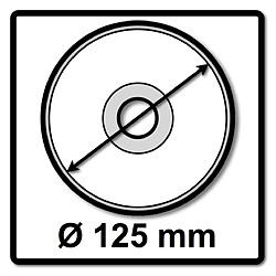 Makita GA 5040C Z1 Meuleuse d'angle 125 mm 1400 watts 22,23 mm