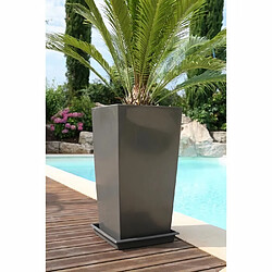 Riviera Pot de fleurs Nuance -Carré - 29 x 29 x H 52 cm - 32.6 L