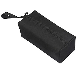 Organisateur de pochette en tissu Oxford multifonctionnel Sac Noir L 600D