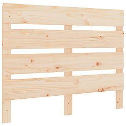 vidaXL Tête de lit 100x3x80 cm Bois massif de pin