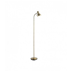 Endon Lampadaire Amalfi Acier Plateau en laiton antique