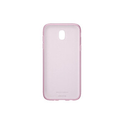 Coque Gel Jelly Cover Originale Samsung Galaxy J5 2017 - Rose translucide