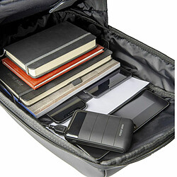 Avis Sac à Dos avec Power Banket Compartiment pour Tablette et Ordinateur Portable Celly BUSINESSBACKBK Noir