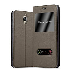 Cadorabo Coque OnePlus 3 / 3T Etui en Marron