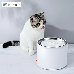 Acheter Universal Fontaine pour chat acier inoxydable 1.35L fontaine automatique pour animaux domestiques avec pompe d'arrêt automatique à LED distributeur d'eau pour chat | Fournitures d'arrosage pour l'alimentation des chats