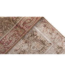 Avis Vidal Tapis de laine 126x90 beige Vintage Royal