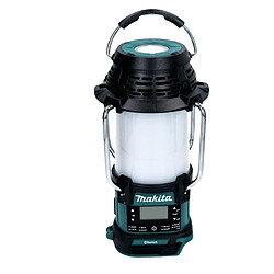 Makita DMR056 Radio sans fil 18V FM DAB+ avec lanterne 360° et lampe de poche IP65 Solo - sans batterie, sans chargeur