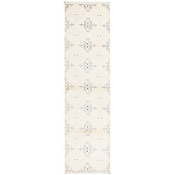 Vidal Tapis de couloir en laine 287x79 beige Darya