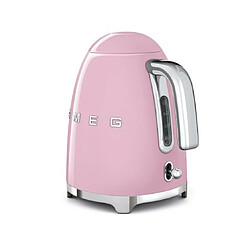 Bouilloire sans fil 1.7l 2400w rose - klf03pkeu - SMEG pas cher