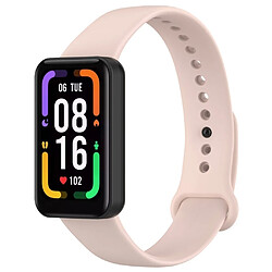 Bracelet en silicone étanche avec boucle, rose clair pour votre Xiaomi Redmi Smart Band Pro