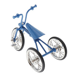 Acheter Échelle 1:10 Alliage Tricycle Vélo Modèle De Jouet De Table Décoration De La Maison Bleu