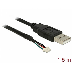 Adaptateur USB DELOCK USB 2.0 A M / 5 pin V5 1.5m