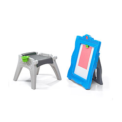 Acheter Step2 Masterpiece Easel Chevalet avec Tabouret pour enfants | Table de Créativité en plastique avec boîtes de rangement | Tableau de peinture Enfant