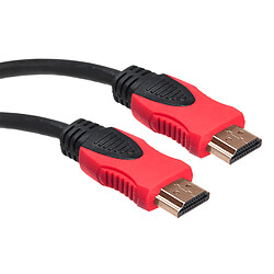 Câble HDMI-HDMI v1.4 30AWG 3m avec filtres en ferrite Maclean MCTV-813