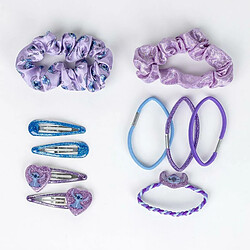 Accessoires pour les Cheveux Stitch 10 Pièces Bleu Violet