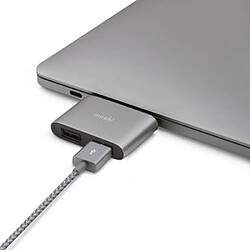 Acheter Moshi Adaptateur USB-C vers Double USB-A Gris