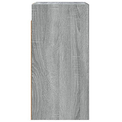 Avis vidaXL Meubles TV Sonoma gris 30,5x30x60 cm Bois d'ingénierie