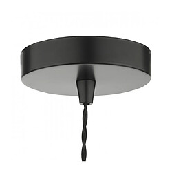 Luminaire Center Suspension Gaucho Cuivre poli,Noir mat 1 ampoule 2,4cm pas cher