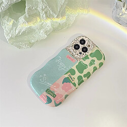 GUPBOO Étui pour iPhone11ProMax Couture fleur anglaise créative étui de téléphone portable personnalité silicone anti-chute