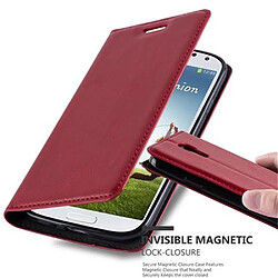 Cadorabo Coque Samsung Galaxy S4 Etui en Rouge