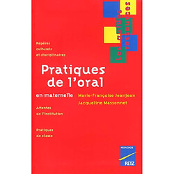 Pratiques de l'oral en maternelle - Occasion