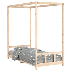 Maison Chic Lit simple Cadre de lit pour enfants,Lit d'Enfant Moderne 90x200 cm bois de pin massif -MN97734 