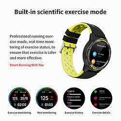 Acheter Universal Montres intelligentes Hommes et Femmes Boussole Baromètre Hauteur Full Touch Fitness Outdoor Watch Smartwatch | Smartwatch (jaune)