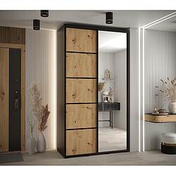 Abiks Meble Armoire DAVOS 5 À Portes Coulissantes 235,2/140/60 2 Portes