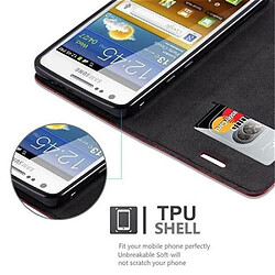 Acheter Cadorabo Coque Samsung Galaxy S2 / S2 PLUS Etui en Rouge