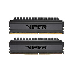 PATRIOT Viper 4 Blackout Mémoire PC 16Go (2 x 8Go) DDR4 3000MHz CL16 Noir