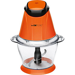 Mini Hachoir Electrique Bol 1 L fonction de broyage de glace, 250, Orange, Clatronic, MZ 3579