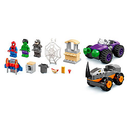 10782 Le combat des camions, Hulk contre le Rhino LEGO® Marvel Super Heroes?