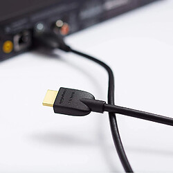 Basics Câble HDMI 2.0 haut débit Compatible Ethernet / 3D / retour audio [Nouvelles normes] 3 m, Lot de 10