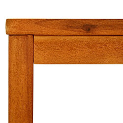 Maison Chic Table basse,Table Console Table d'appoint, Table pour salon 50x35x45 cm Bois d'acacia solide -MN68673 pas cher