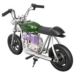 HYPER GOGO Pioneer 12 Plus avec application moto électrique pour enfants pneus pneumatiques 12'' haut-parleur Bluetooth-vert