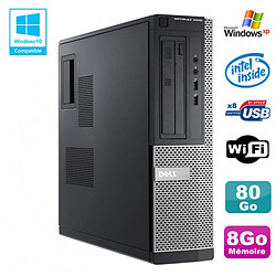 PC DELL Optiplex 3010 DT Intel G640 2.8Ghz 8Go 80Go DVD WIFI HDMI Win XP - Occasion