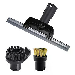 Buse de fenêtre grattoir pour Karcher SC2 SC3 SC4 SC5 CTK10 CTK20, brosse ronde pour miroirs de nettoyeur à vapeur, humidité de fente propre