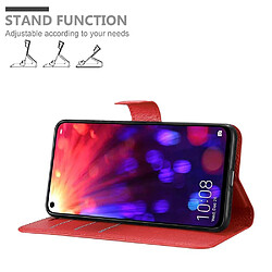 Cadorabo Coque Honor View 20 Etui en Rouge