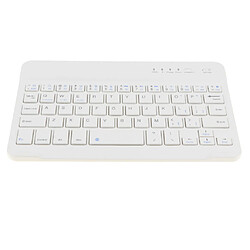 Acheter slim clavier bluetooth sans fil pour imac ipad téléphone Android 7/9 / 10,1 pouces 7 pouces blanc