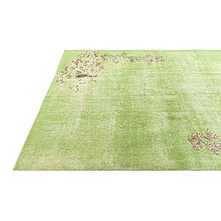 Acheter Vidal Tapis de laine 269x168 vert Ultra Vintage