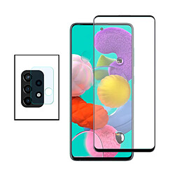 PHONECARE Kit Film Caméra Arrière + Film de Verre Trempé 5D Full Cover pour Samsung Galaxy A72 5G