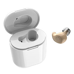 Wewoo Écouteur Bluetooth sans fil S15 HIFI Touch Mini avec boîtier de chargement blanc