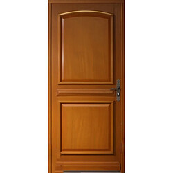 porte D'entrée Bois Pleine, Garnier, H,215xl,90 P,gauche Cote Tableau Gd Menuiseries