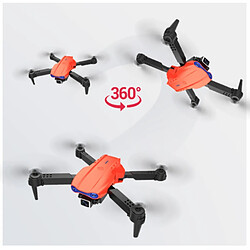 Avis Universal E99 Pro RC Drone 4K HD Double Caméra GPS WIFI FPV Pliable Retour automatique Drone aérien professionnel PK F11 Drone | RC Helicopter(Orange)