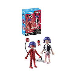 Playmobil® PLAYMOBIL 71336 Miraculous : Marinette & Ladybug pas cher