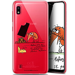 Caseink Coque Pour Samsung Galaxy A10 (6.2 ) [Gel HD Collection Les Shadoks ? Design Le Travail - Souple - Ultra Fin - Imprimé en France]